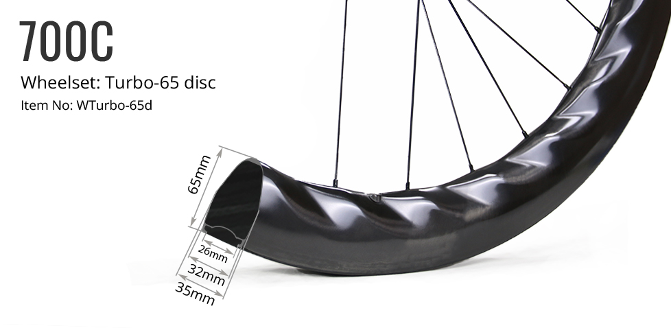 lightbicycle turbo 65 disc brake carbon road wheelset 65mm 20260813155009 a3a8c4